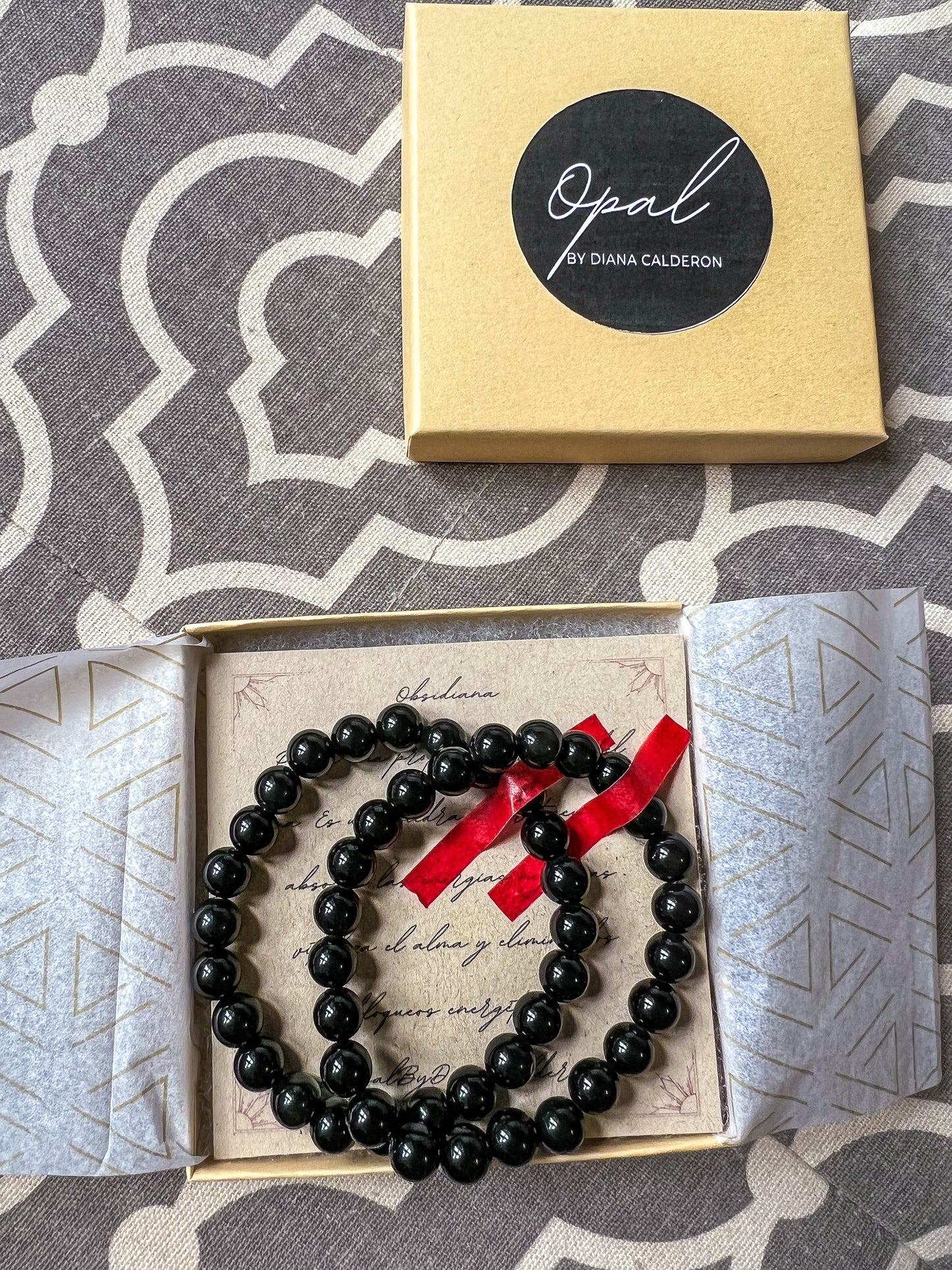 OBSIDIAN BRACELET